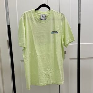 Adidas Men's Neon Yellow Short Sleeve Tee
